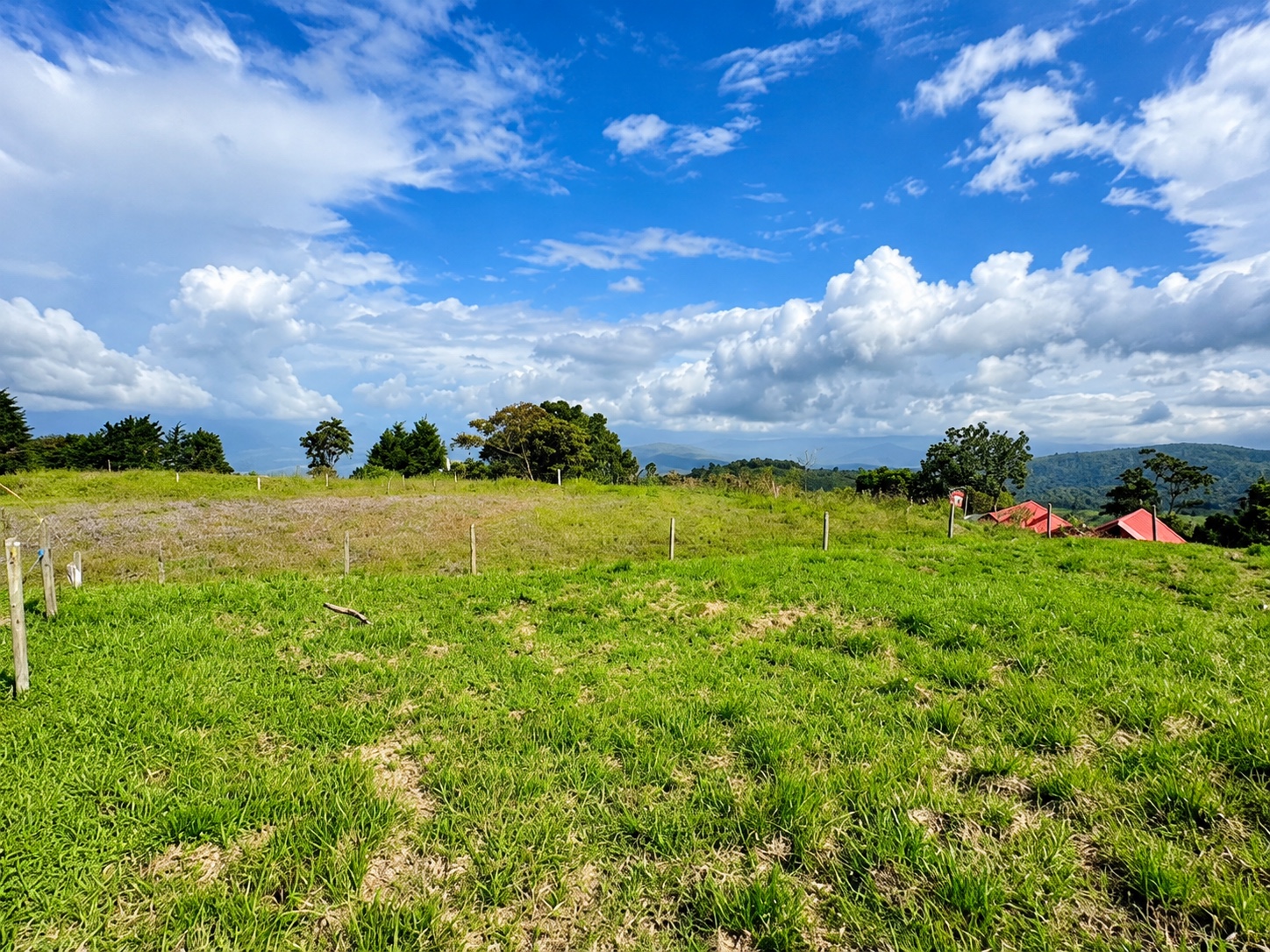 Vista panorámica del terreno de 625 m²